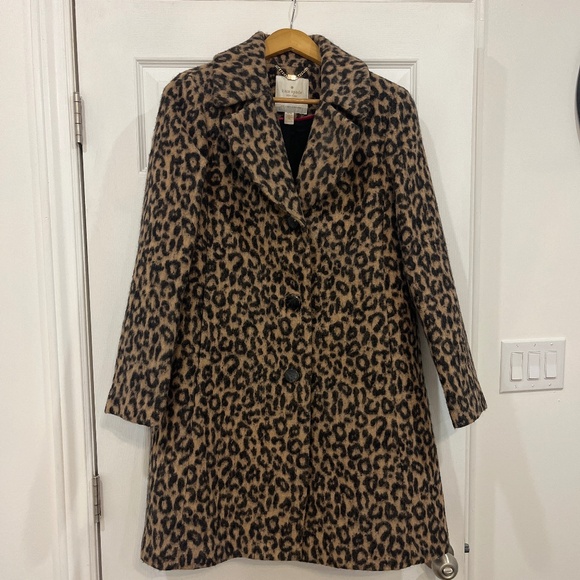 Kate Spade Léopard Jacket - Picture 1 of 5
